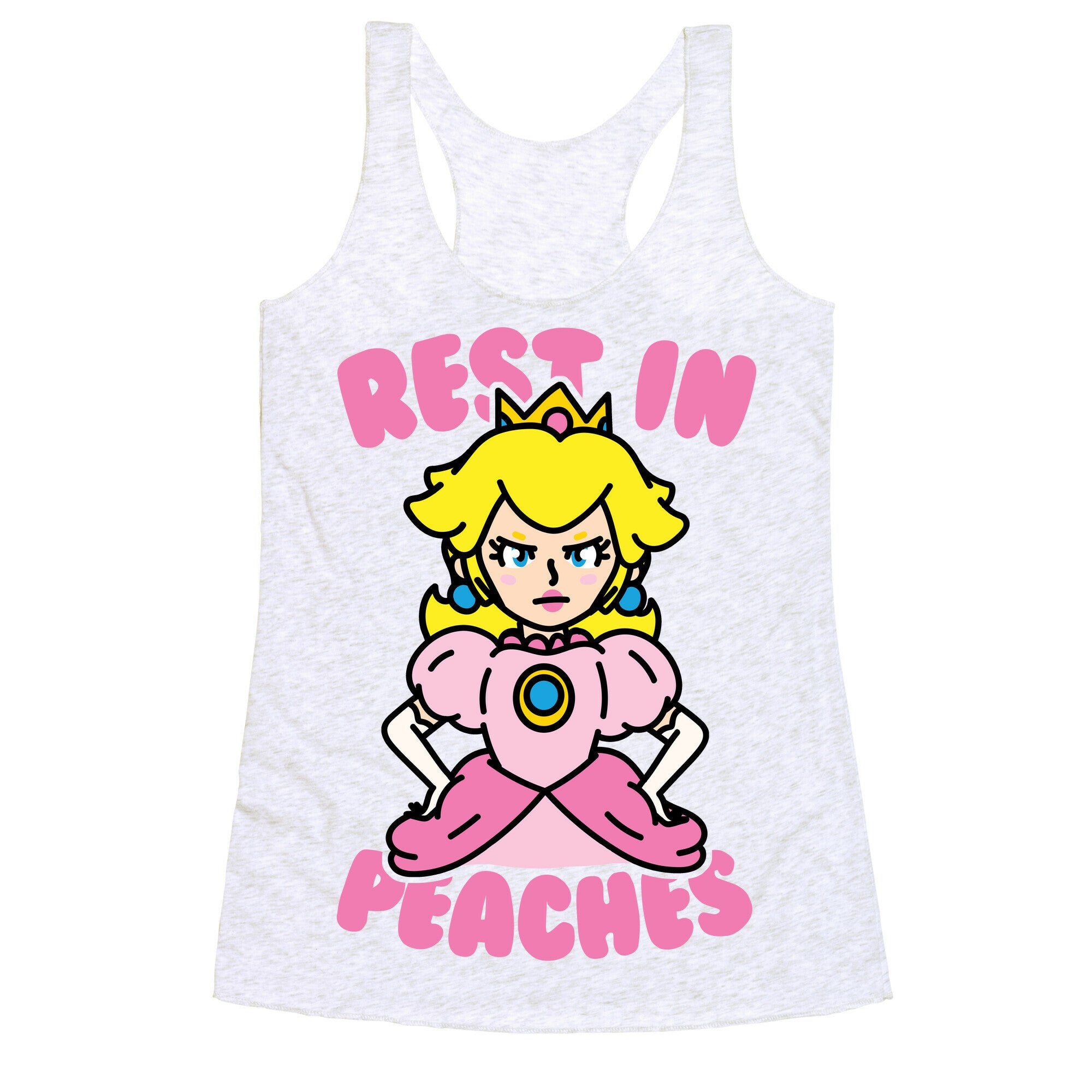 Rest In Peaches Racerback Tank